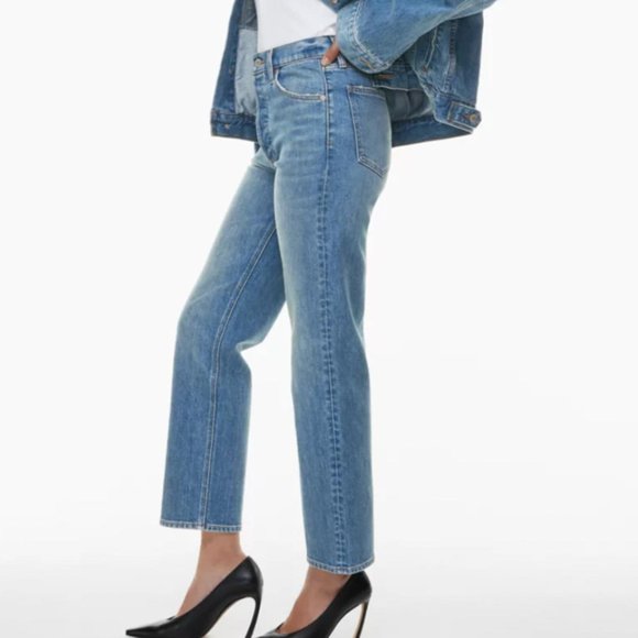 The Arlo Hi-Rise Straight Jean - Picture 2 of 5